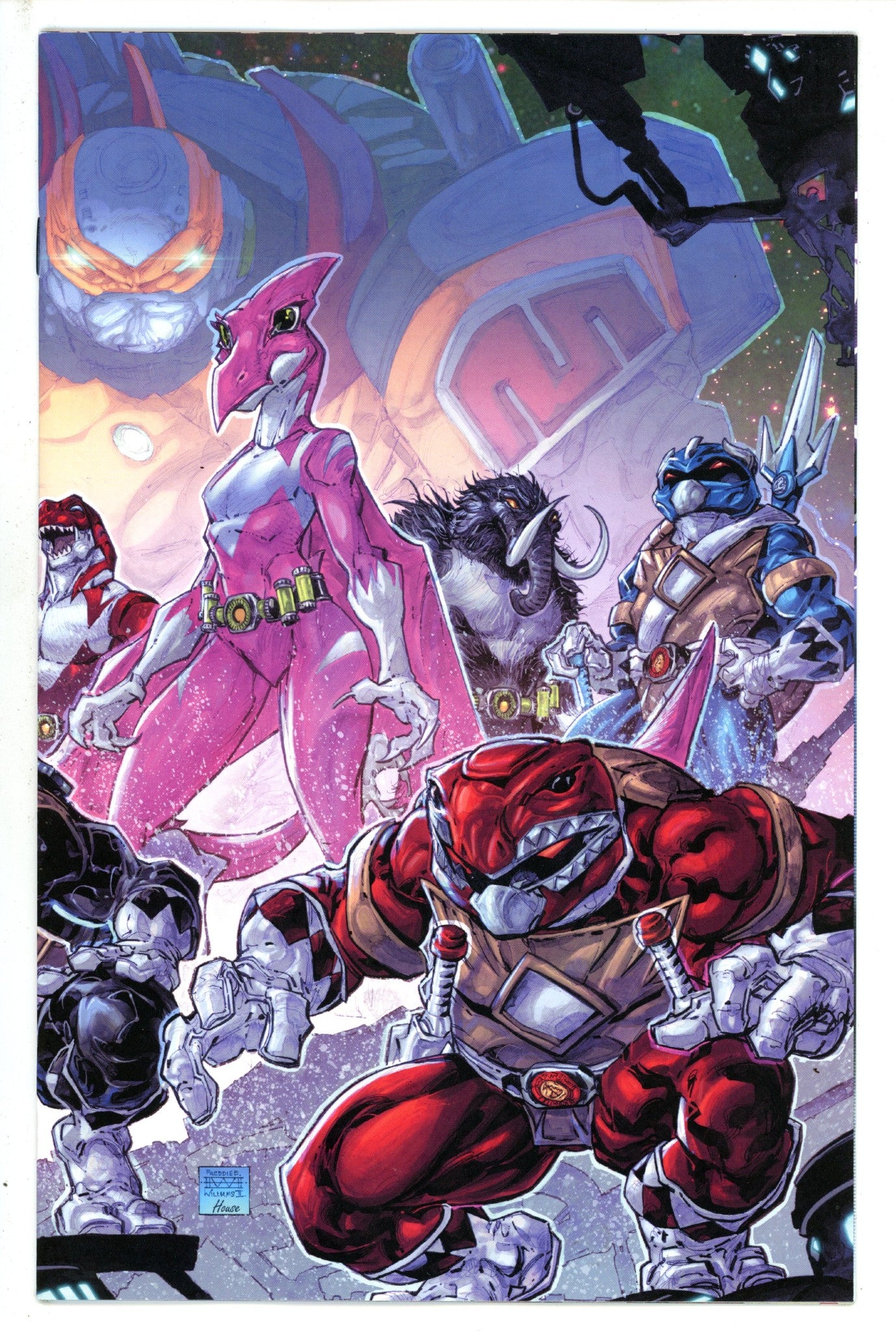 Mighty Morphin Power Rangers / Teenage Mutant Ninja Turtles II 5 Ii Exclusive Variant (2023)