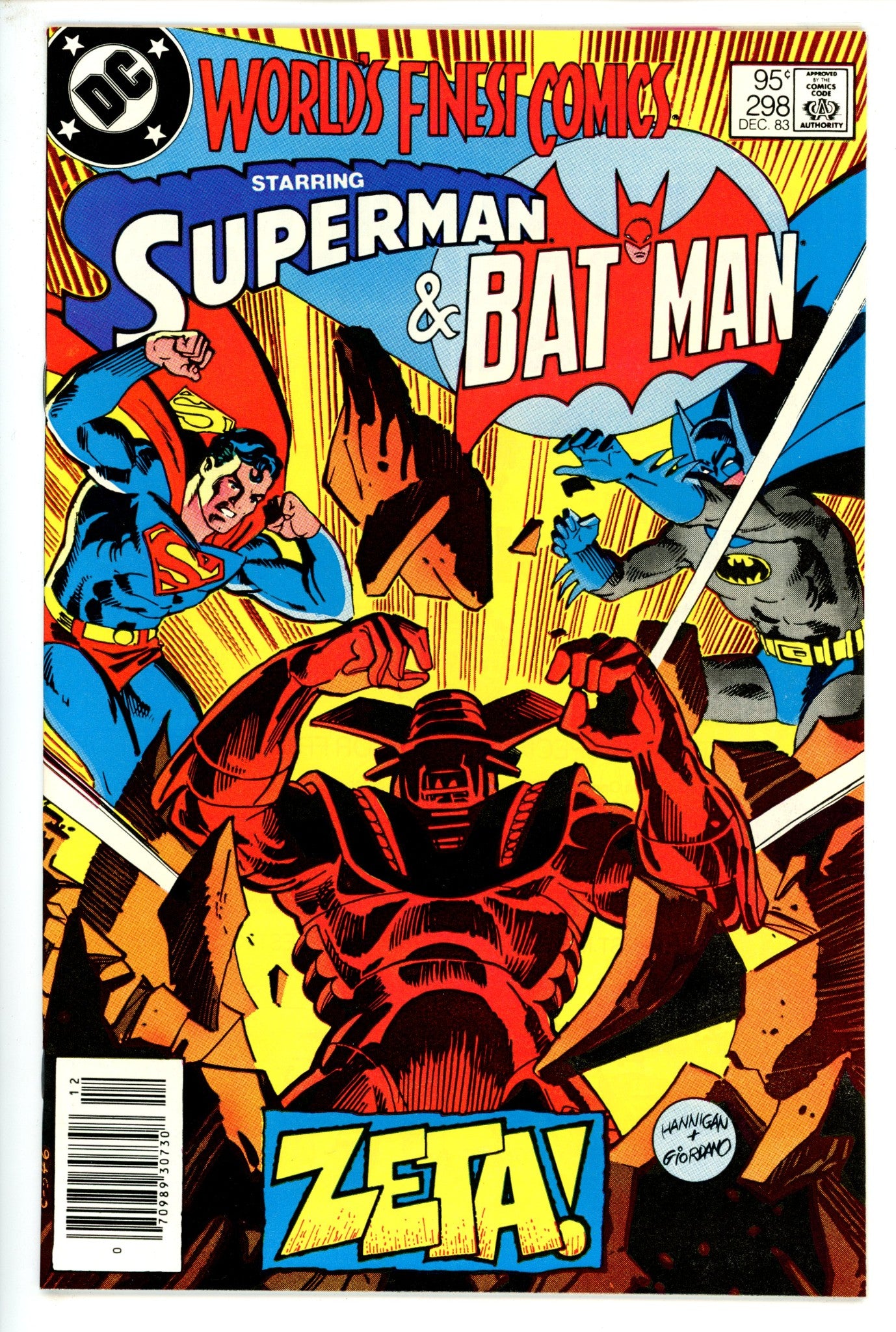 World's Finest Comics  298 Canadian NM-