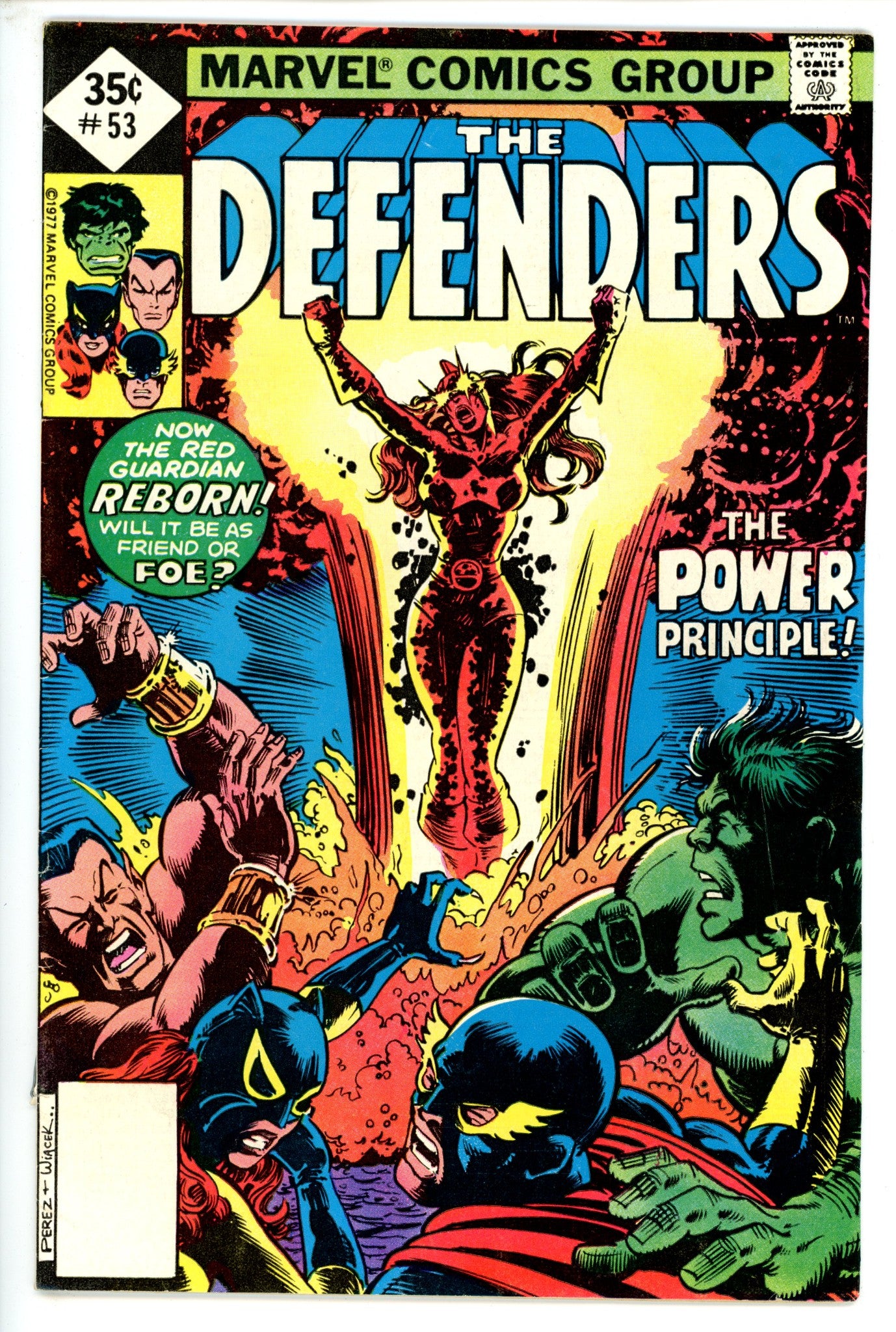 The Defenders Vol 1 53 Whitman