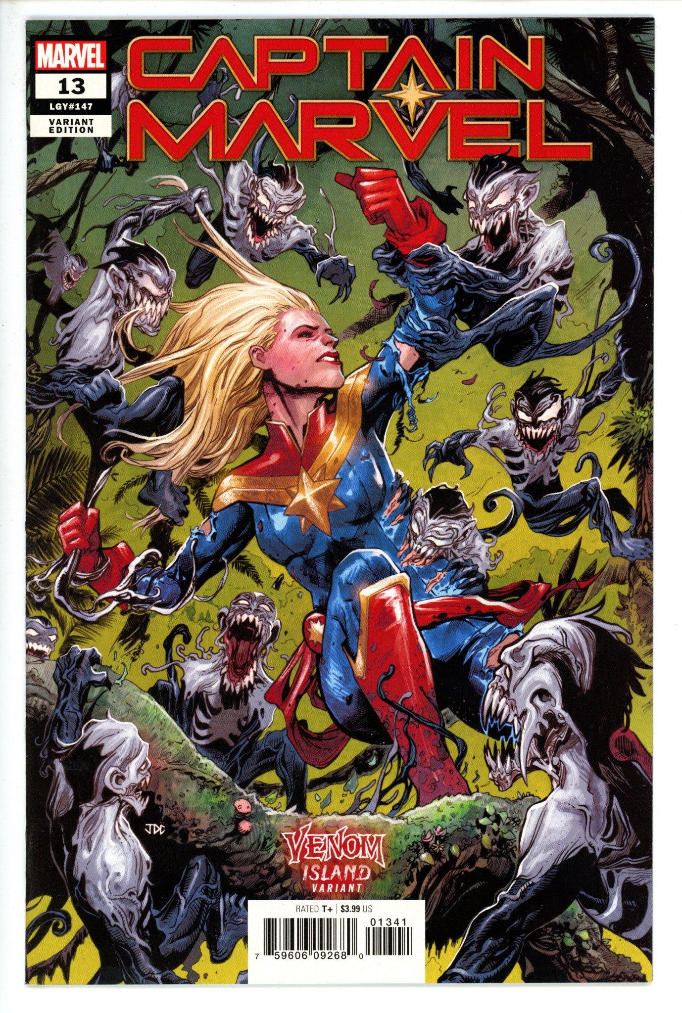 Captain Marvel Vol 11 13 (147) Cassara Variant