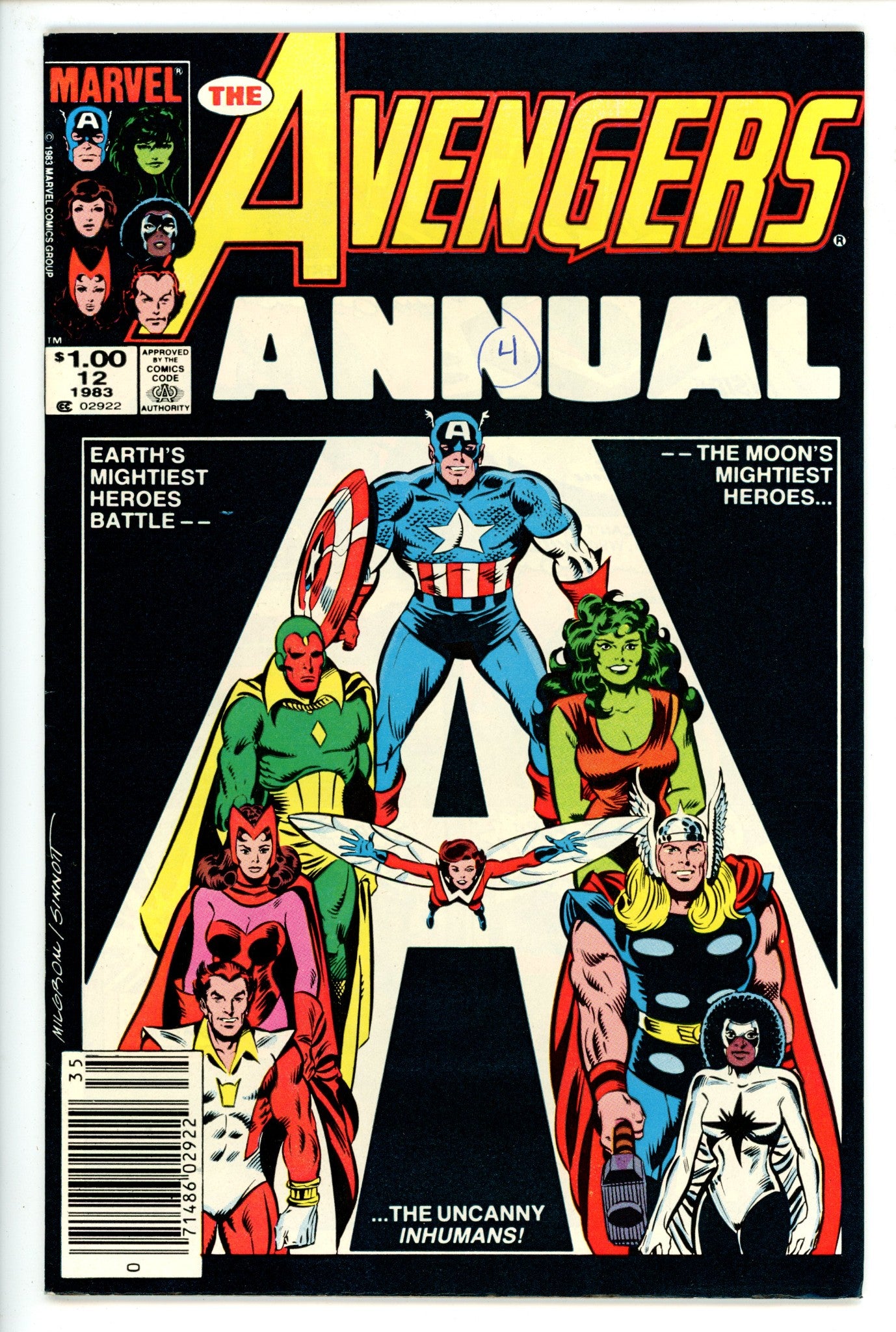 The Avengers Annual Vol 1 12 Newsstand