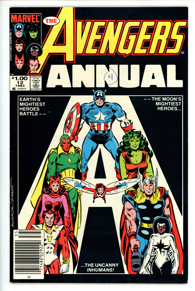 The Avengers Annual Vol 1 12 Newsstand