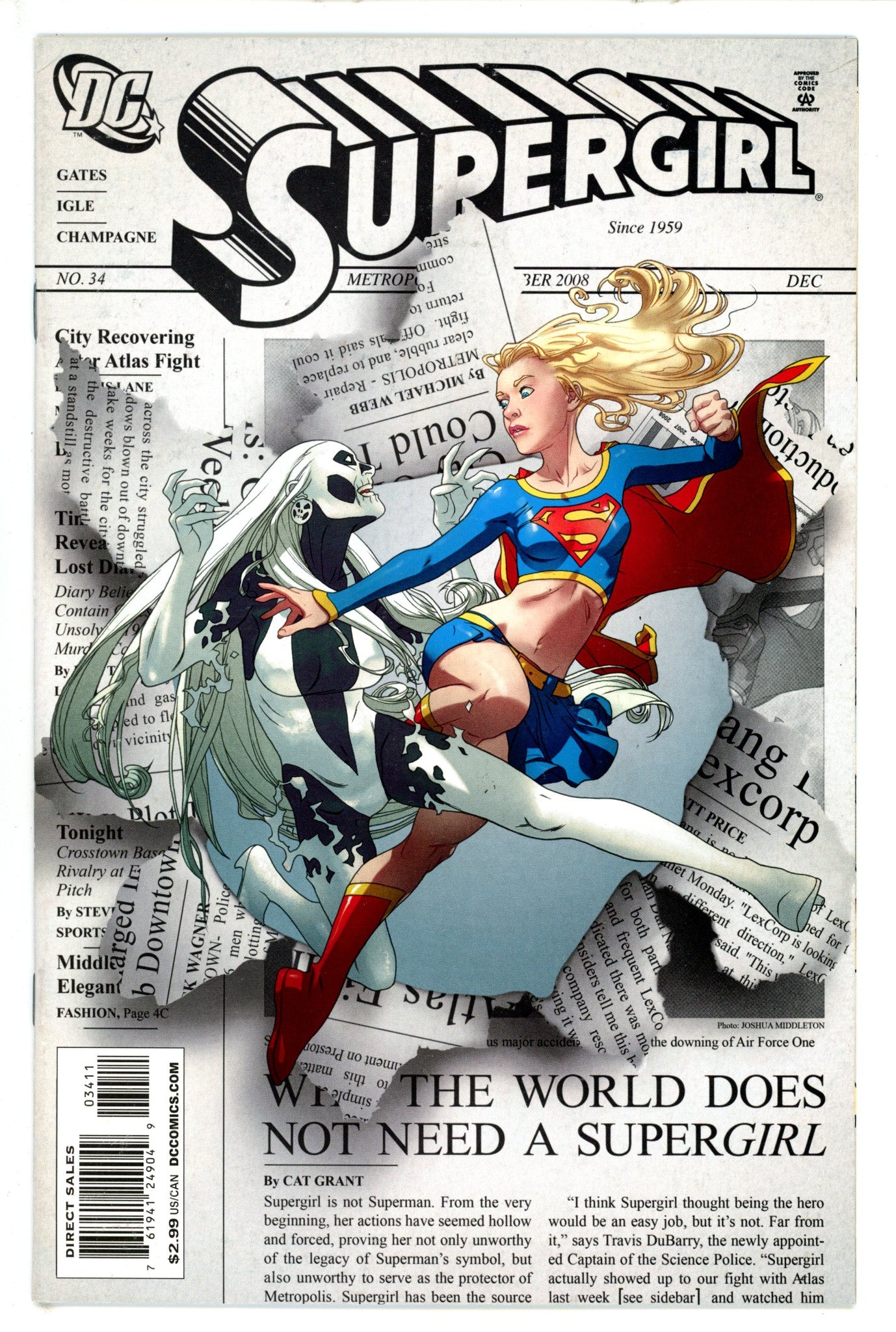 Supergirl Vol 5 34 (2008)