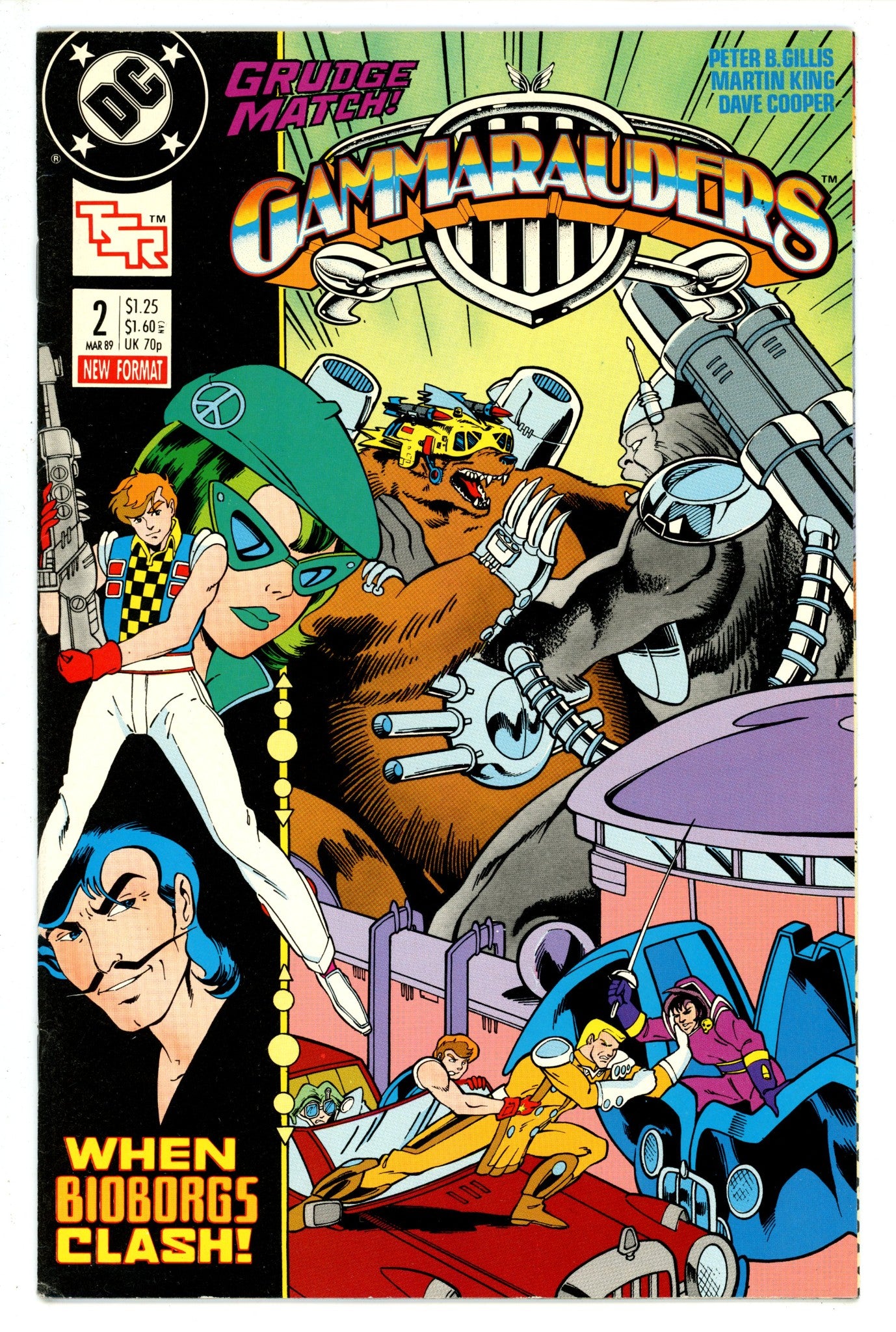 Gammarauders Comic Book 2 (1989)
