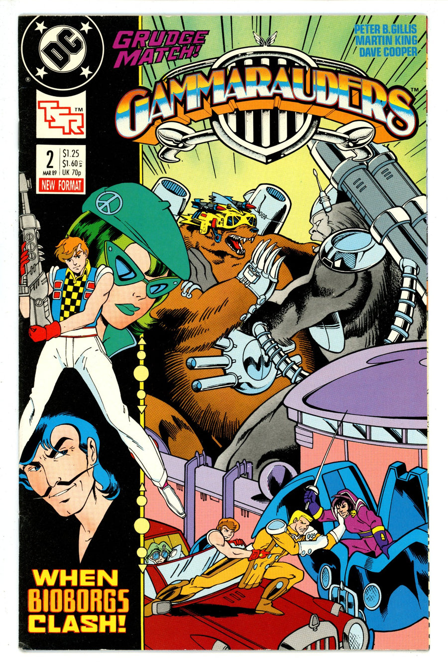 Gammarauders Comic Book 2 (1989)