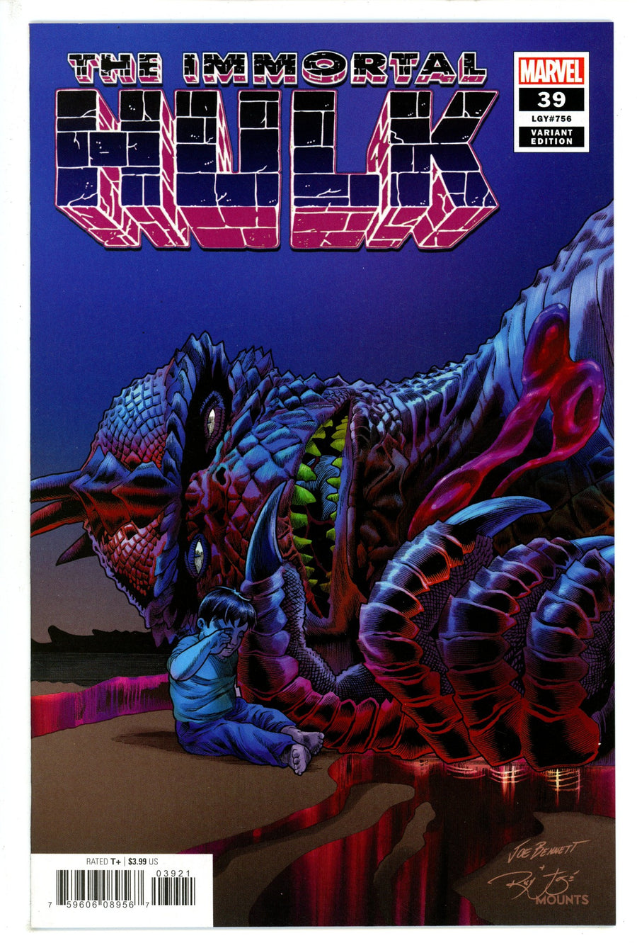 Immortal Hulk 39 Bennett Variant (2020)
