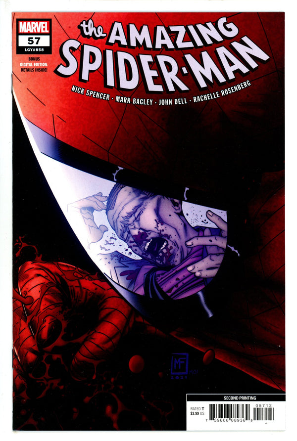 Amazing Spider-Man Vol 5 57 (858) 2Nd Print (2021)