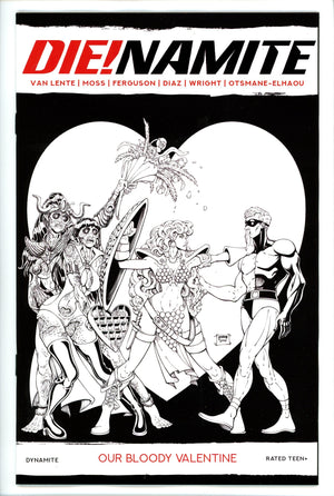 DIE!namite Bloody Valentine 1 Robson Variant