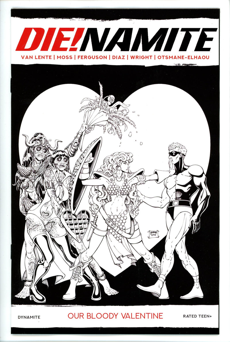 DIE!namite Bloody Valentine 1 Robson Variant-Dynamite-CaptCan Comics Inc