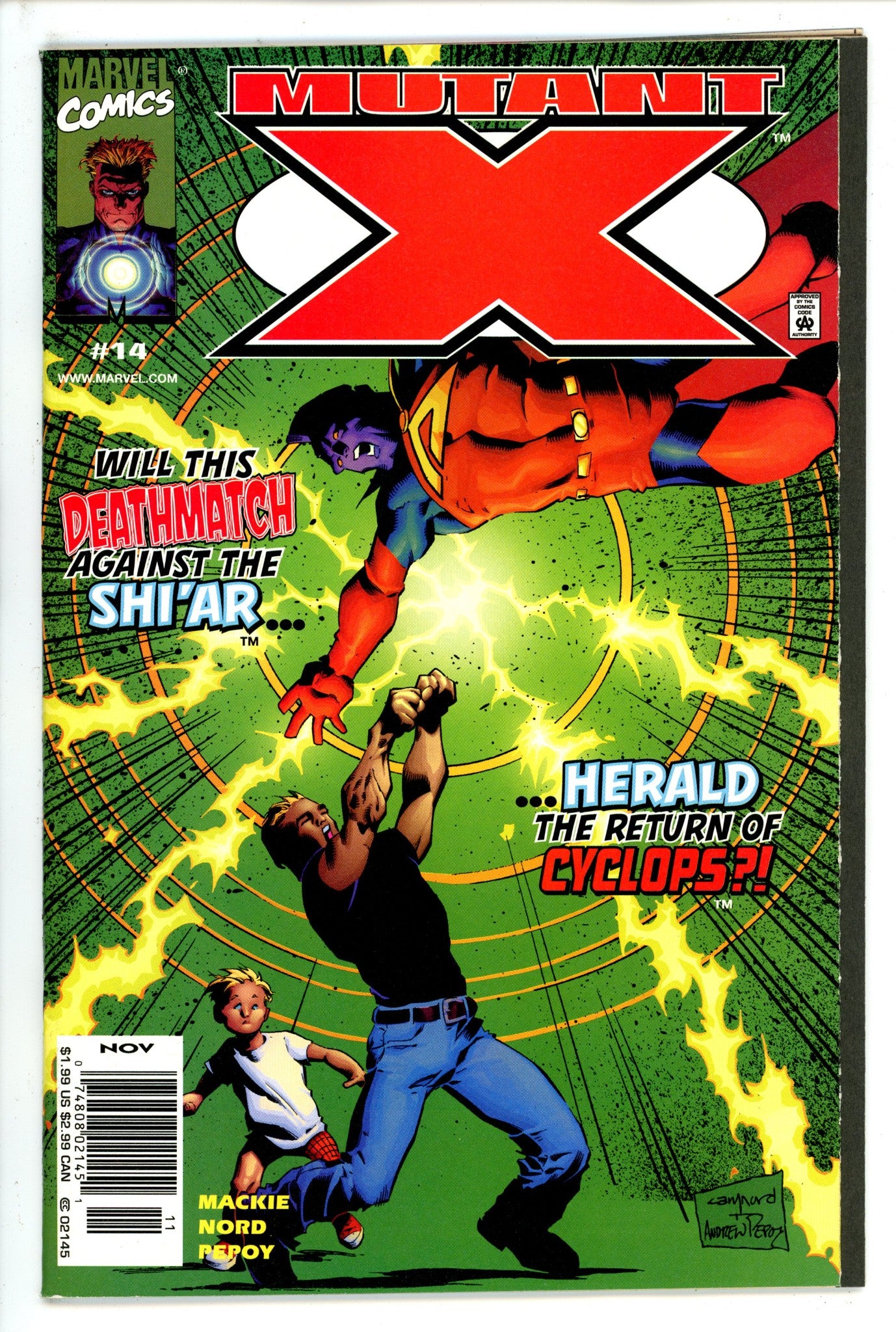 Mutant X 14 Newsstand