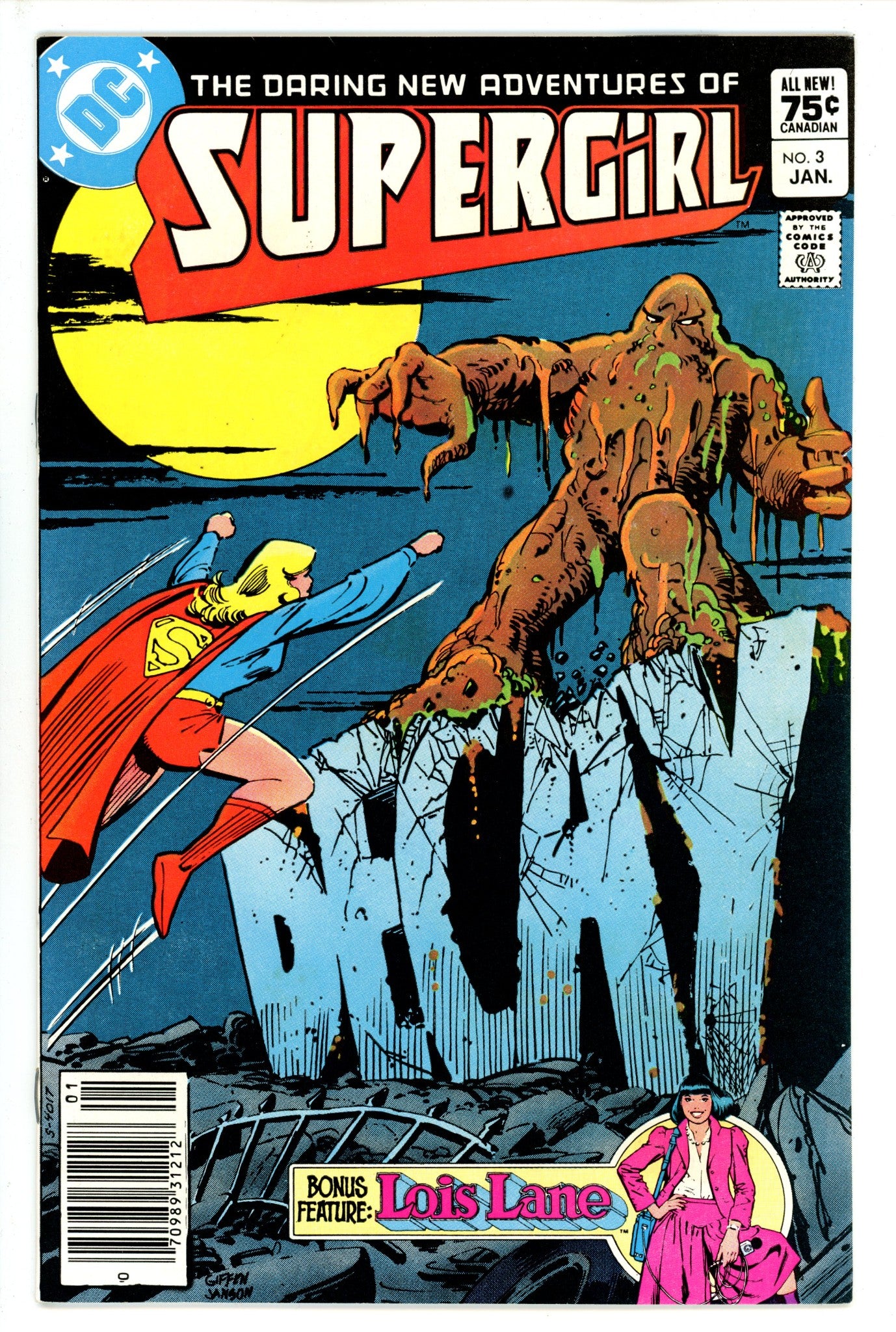 The Daring New Adventures of Supergirl 3 Canadian Variant VF (1983)