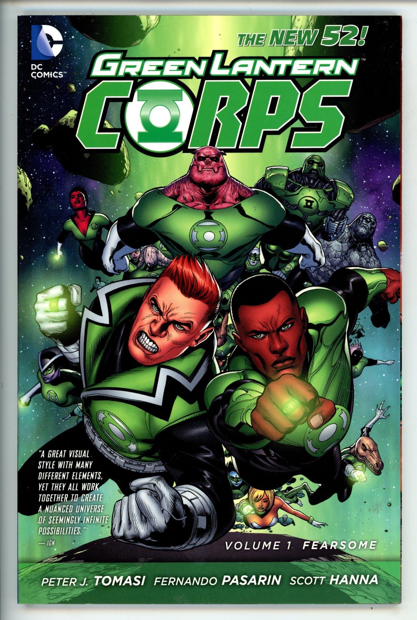 Green Lantern Corps Vol 1 Fearsome TPB