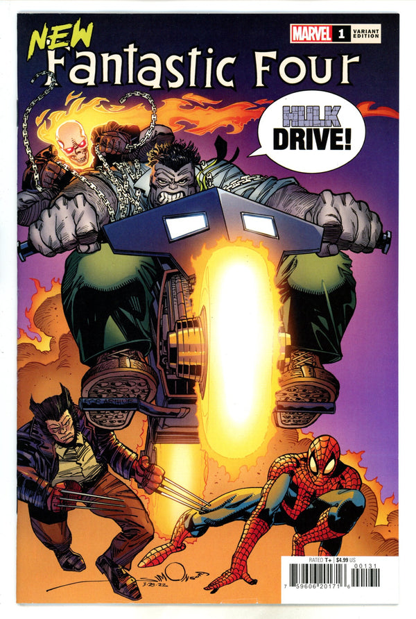 New Fantastic Four 1 Simonson Variant VF-