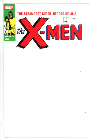 The X-Men 1 Blank Facsimile Exclusive Variant (2023)