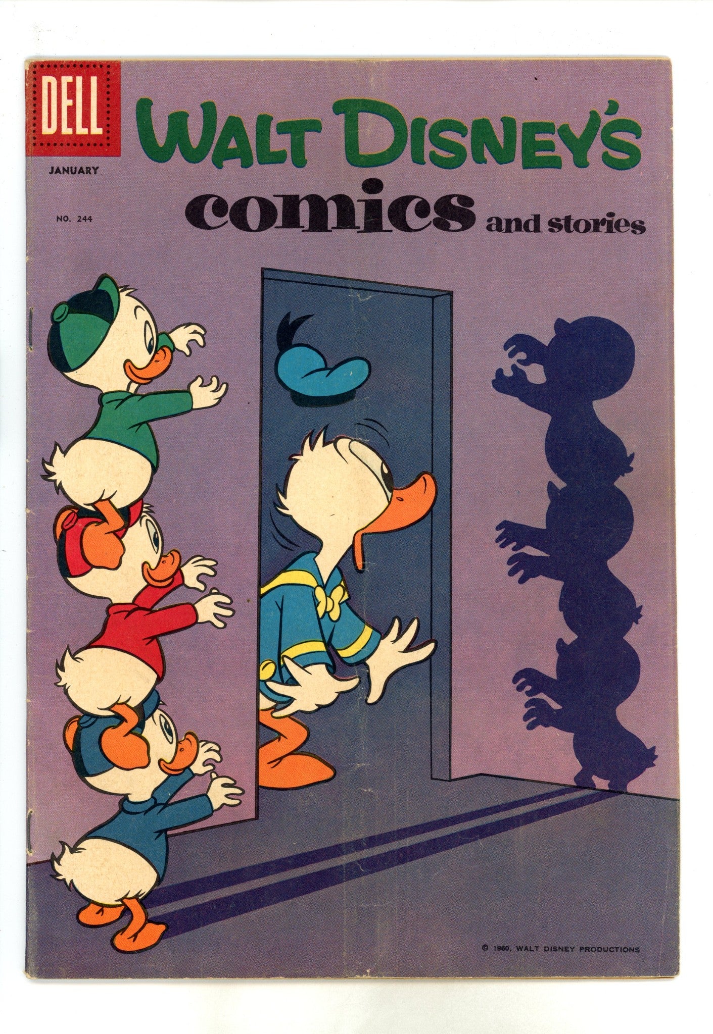 Walt Disney's Comics and Stories Vol 21 4 (244) VG+