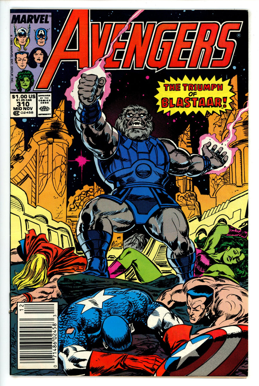 The Avengers Vol 1 310 Newsstand