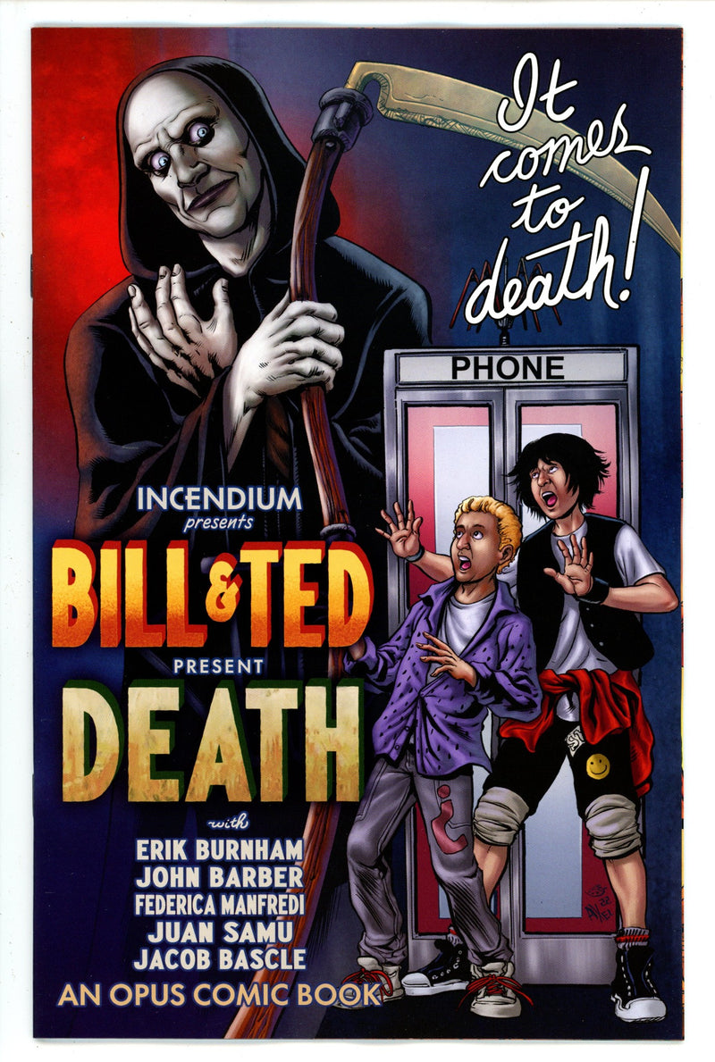 Bill & Ted Present Death 1 Variant NM (2022)