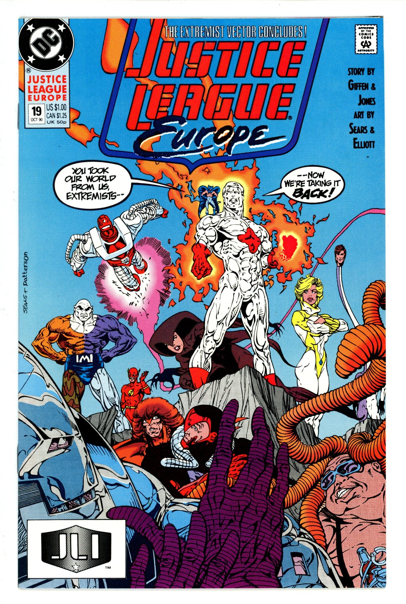 Justice League Europe 19 (1990)