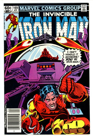 Iron Man Vol 1 169 Newsstand VF/NM (1983)