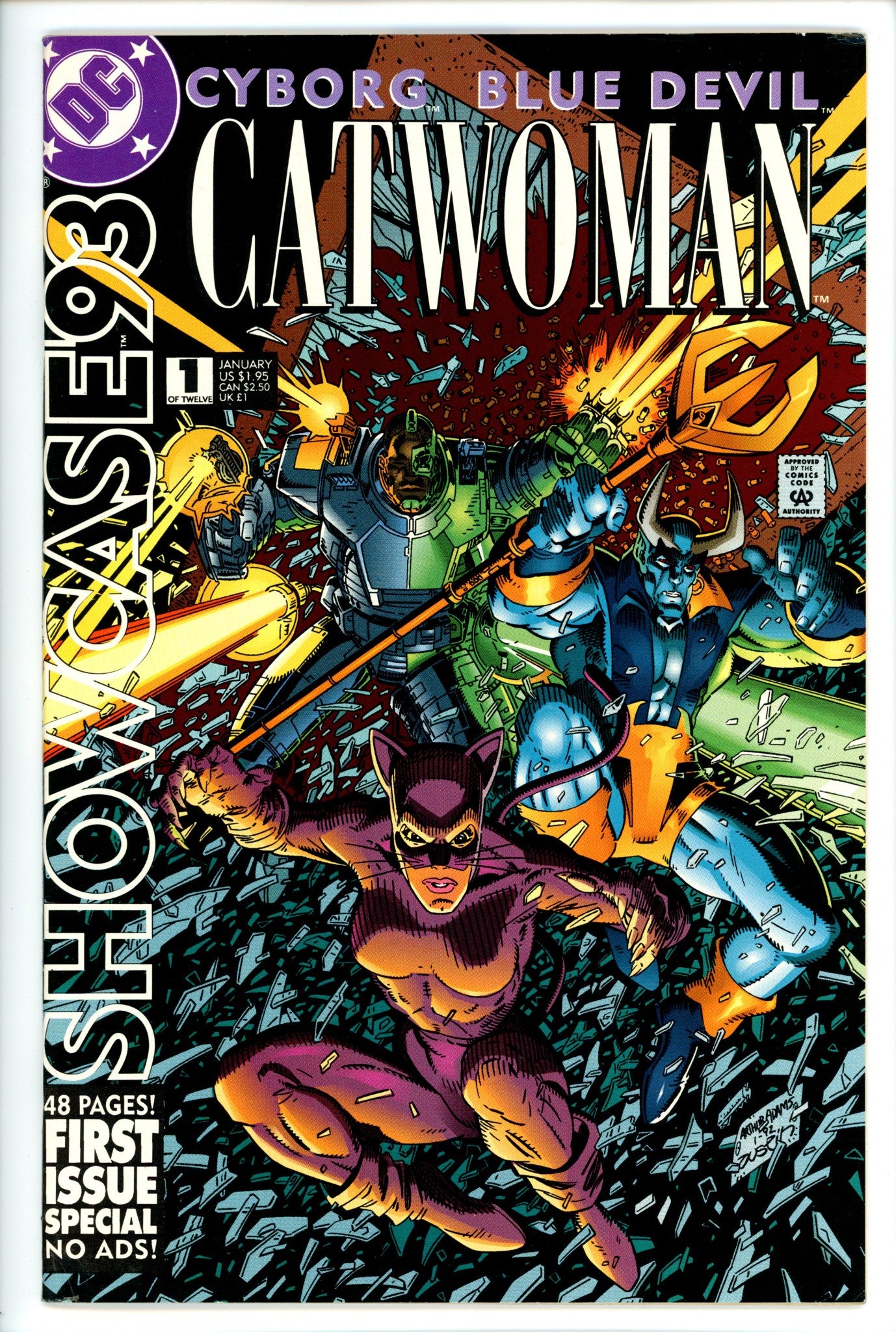 Showcase 93 1-DC-CaptCan Comics Inc