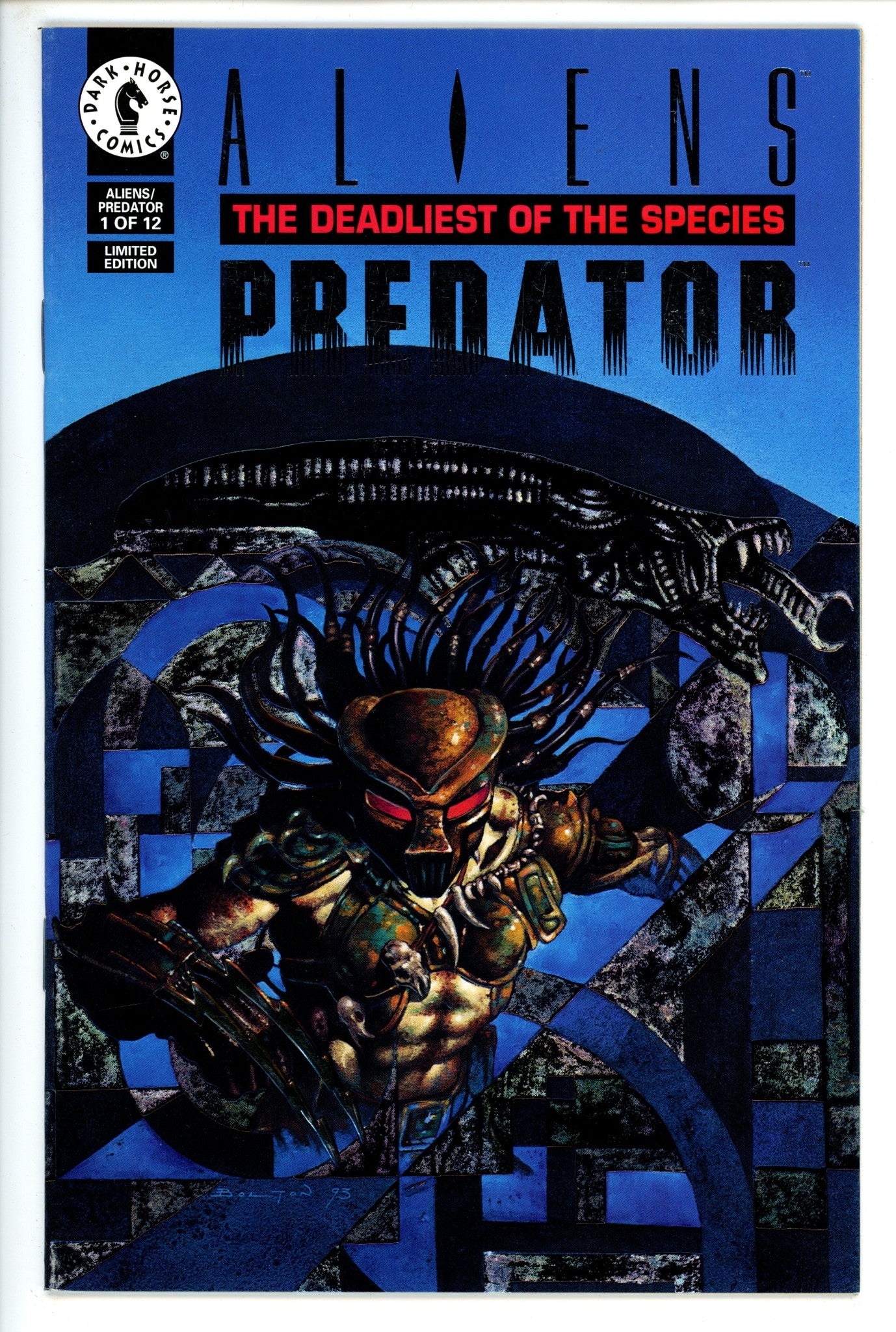 Aliens / Predator: The Deadliest of Species  1 Silver Foil Variant
