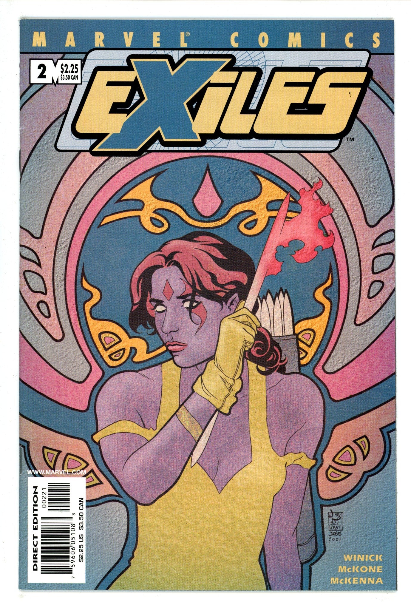 Exiles Vol 1 2 Iii Variant (2001)