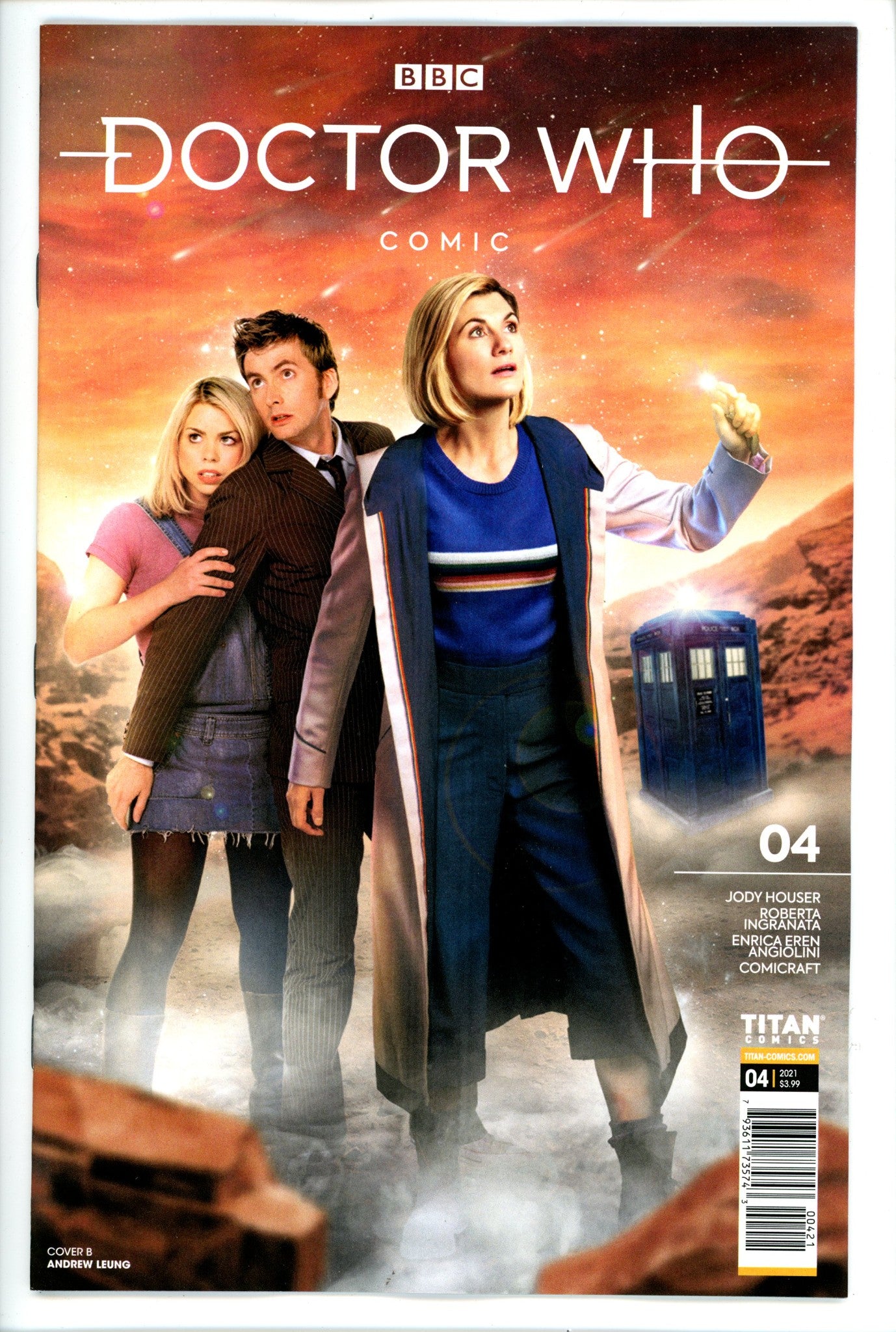 Doctor Who Comic 4 Photo Variant-Titan-CaptCan Comics Inc