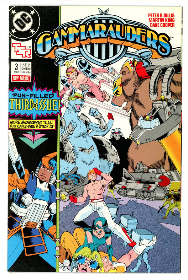 Gammarauders Comic Book 3 (1989)