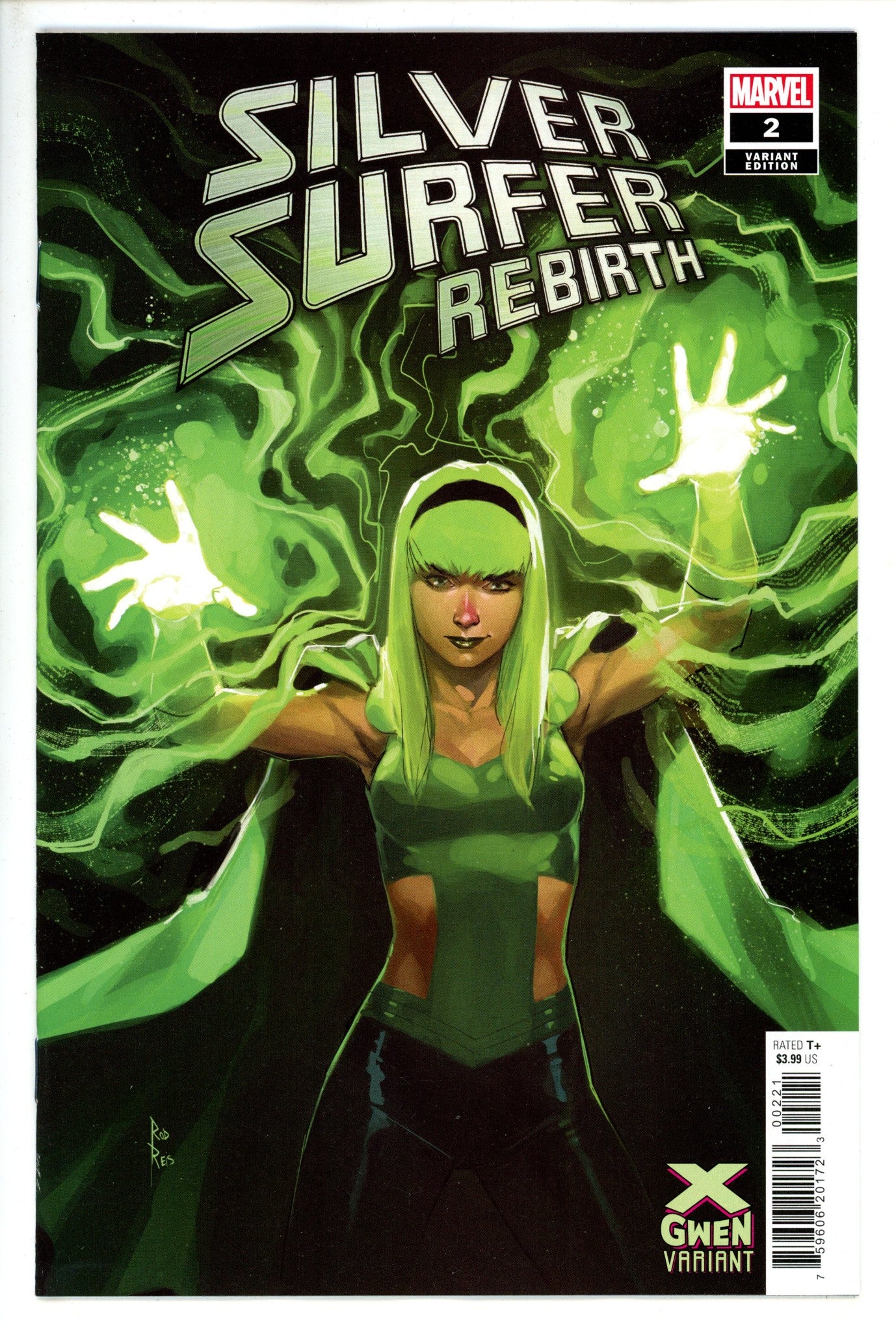 Silver Surfer Rebirth 2 Reis Variant (2022)