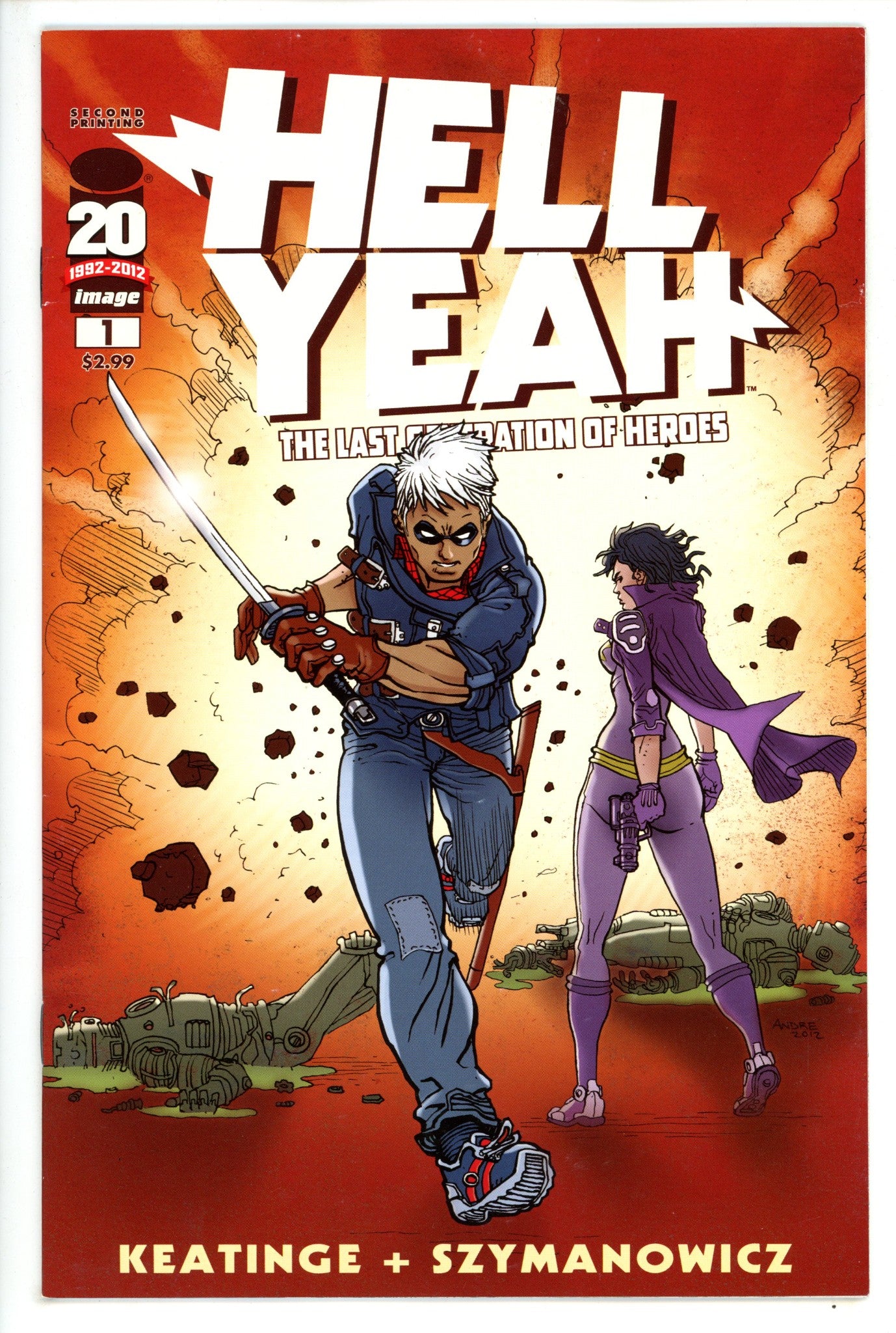Hell Yeah 1 2nd Print