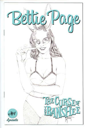 Bettie Page & Curse of the Banshee 1 Mychaels Variant (2021)