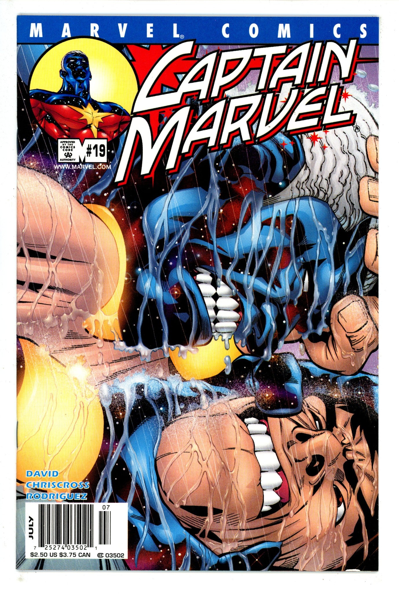 Captain Marvel Vol 5 19 Newsstand VF+ (2001)