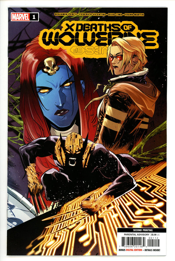 X Deaths of Wolverine 1 2nd Print (2022)