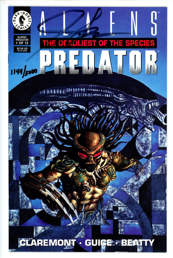 Aliens / Predator: The Deadliest of Species  1 Signed Guice
