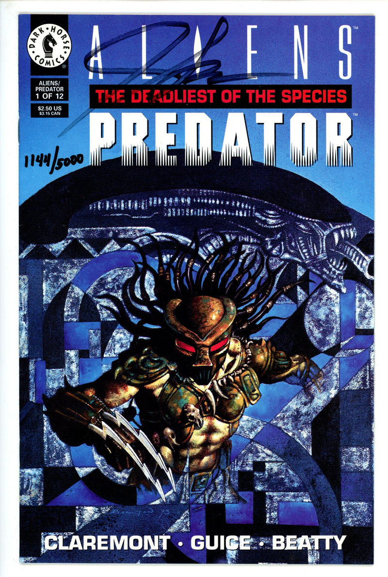 Aliens / Predator: The Deadliest of Species  1 Signed Guice