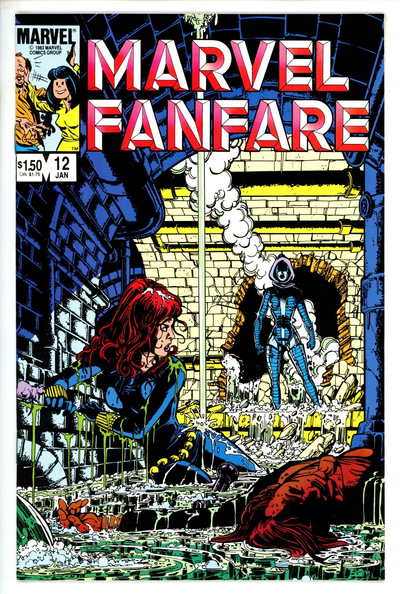 Marvel Fanfare 12 NM- (1983)