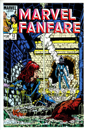 Marvel Fanfare 12 NM- (1983)