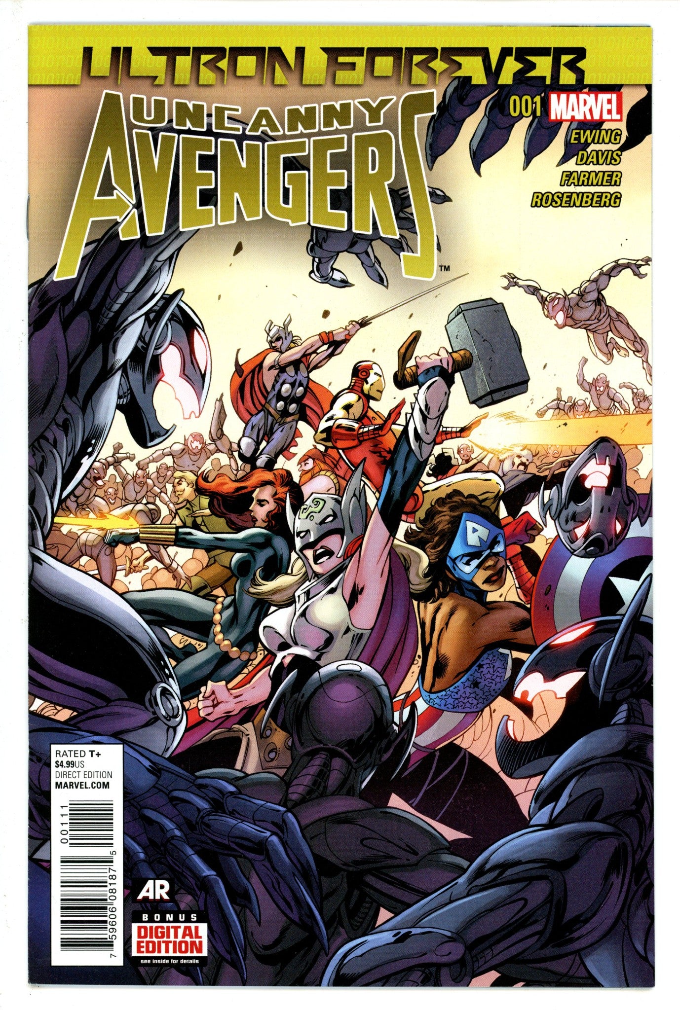 Uncanny Avengers Ultron Forever 1
