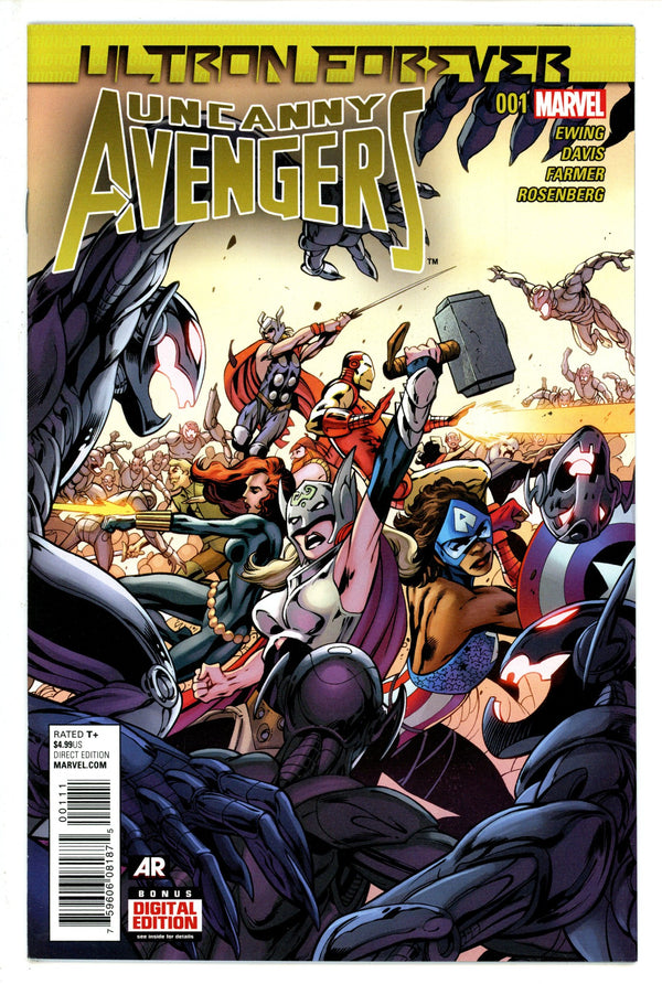 Uncanny Avengers Ultron Forever 1