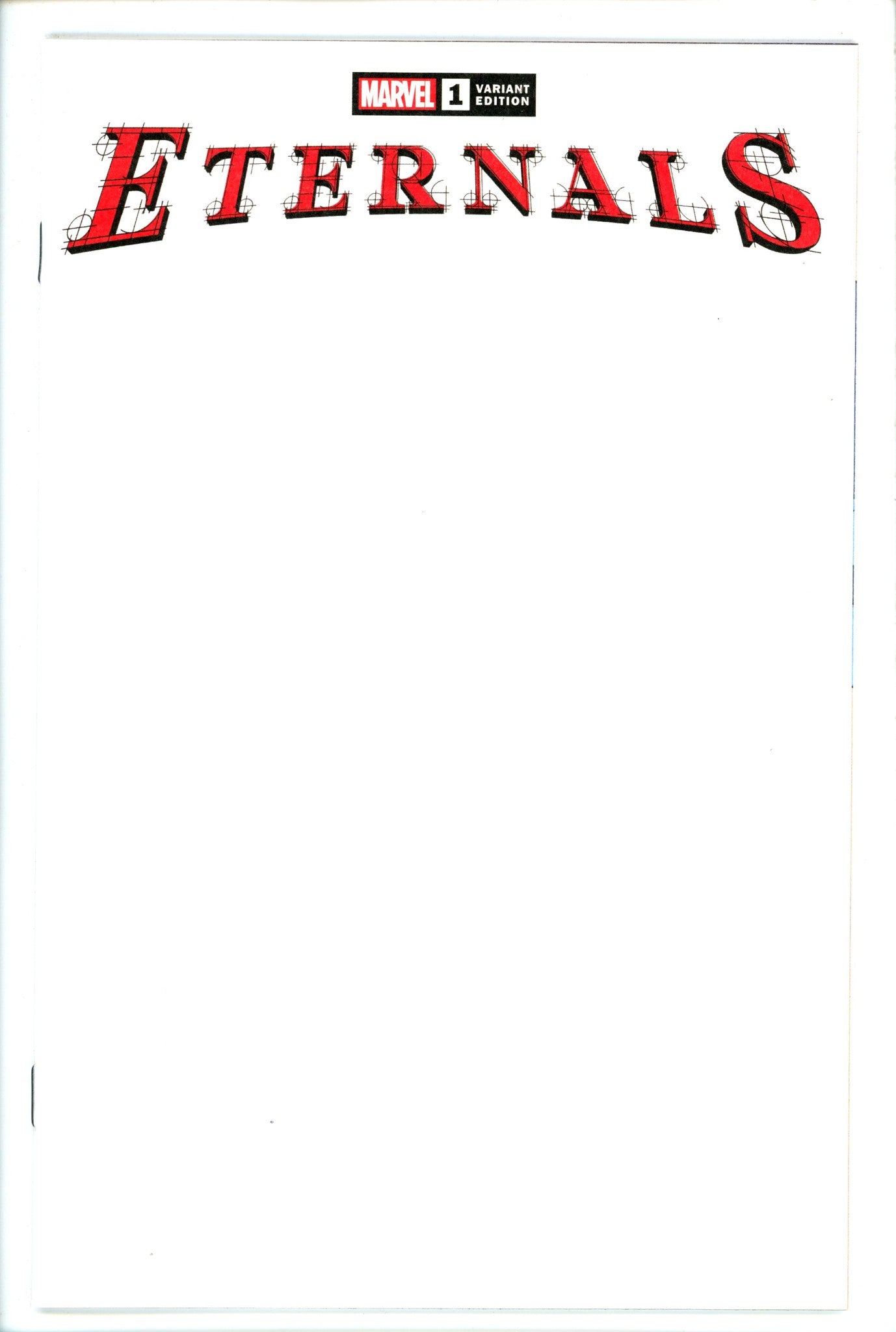 Eternals Vol 5 1 Blank Variant-Marvel-CaptCan Comics Inc