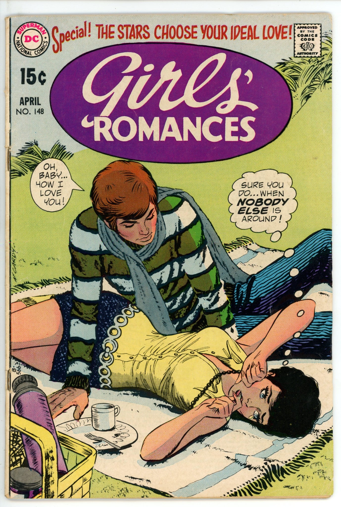 Girls' Love Stories 148 VG/FN