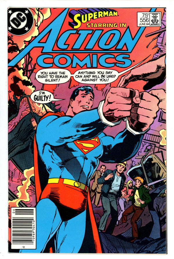Action Comics Vol 1 556 Newsstand (1984)