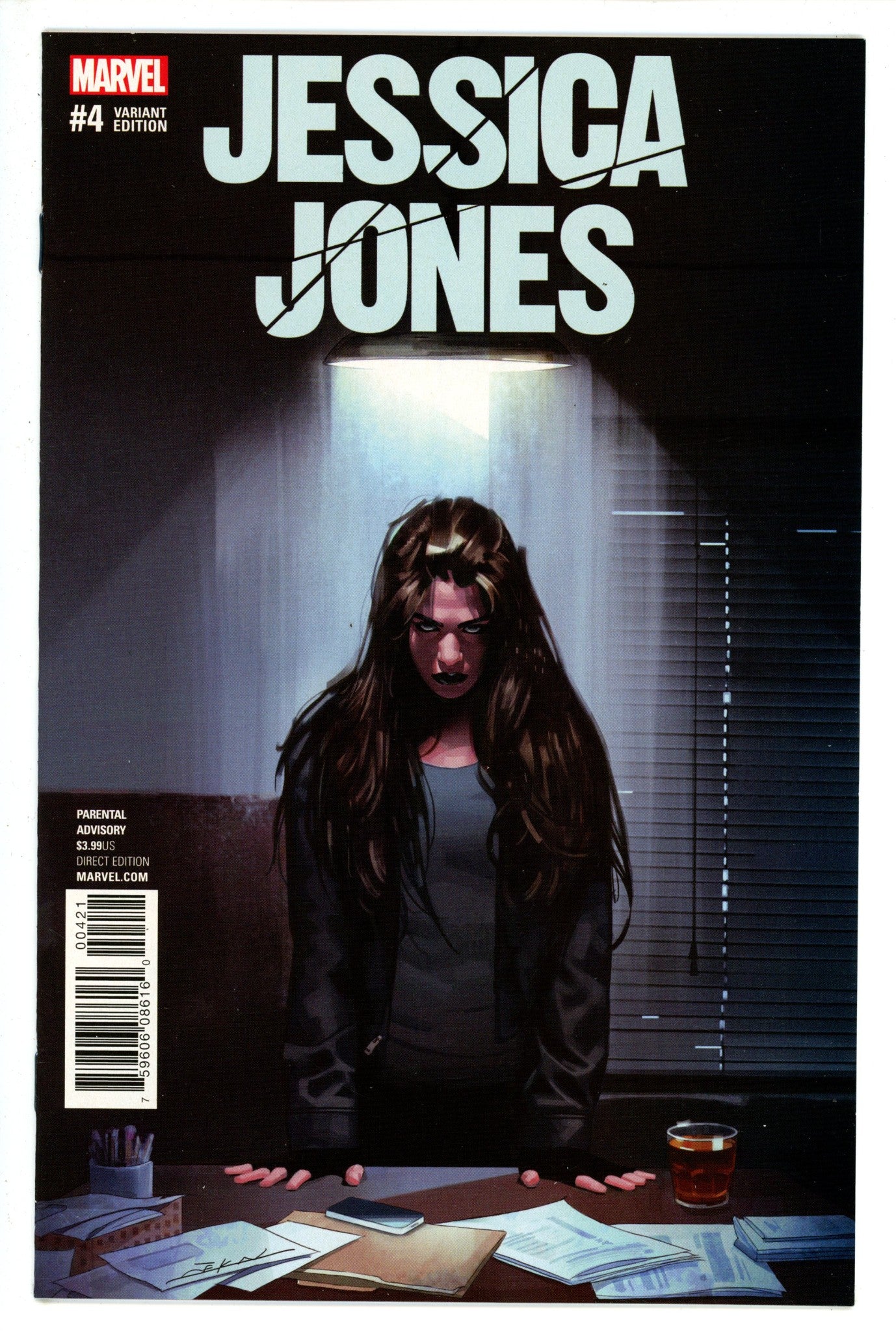 Jessica Jones 4 Dekal Variant NM- (2017)