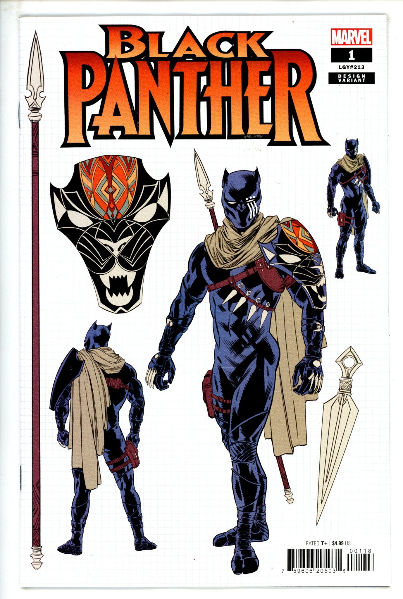 Black Panther Vol 9 1 Allen Design Incentive Variant (2023)