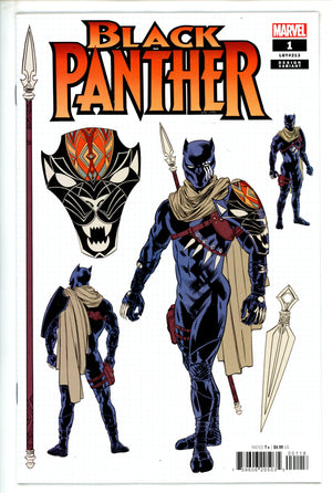 Black Panther Vol 9 1 Allen Design Incentive Variant (2023)