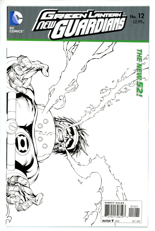 Green Lantern: New Guardians 12 Kirkham Variant
