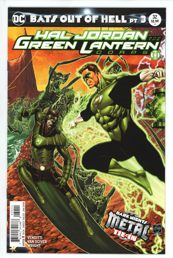 Hal Jordan and the Green Lantern Corps 32 NM