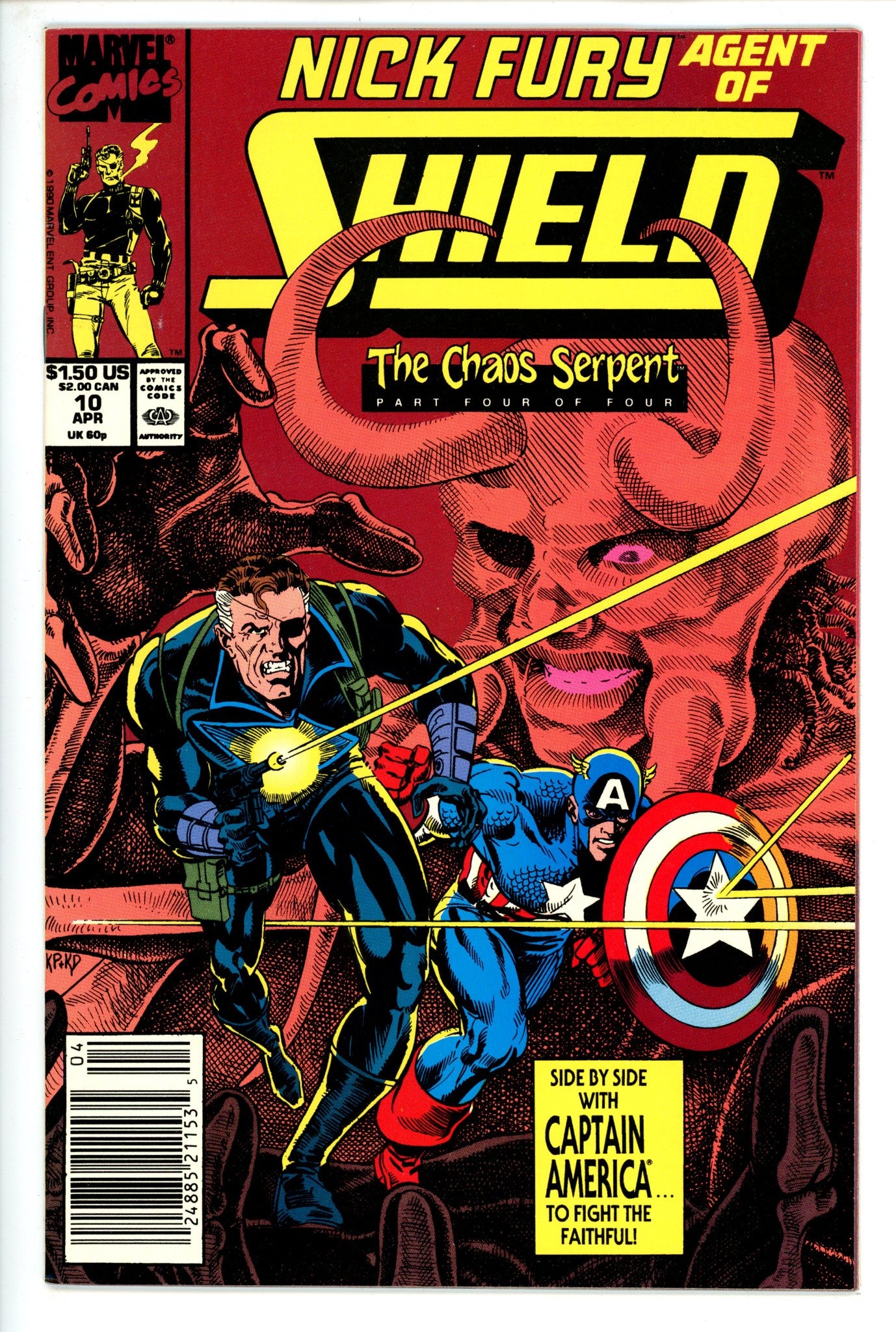 Nick Fury, Agent of S.H.I.E.L.D. Vol 4 10 Newsstand