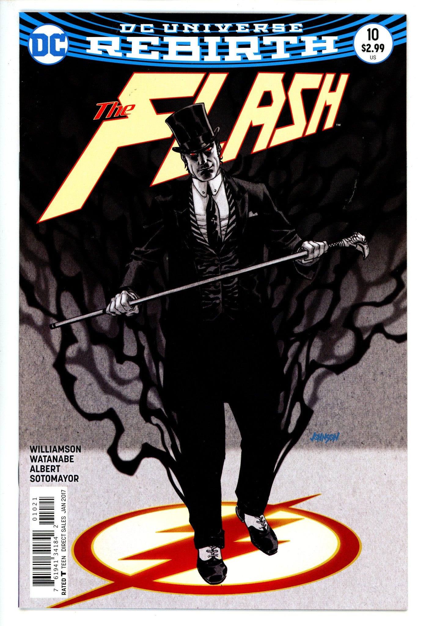 The Flash Vol 5 10 Johnson Variant