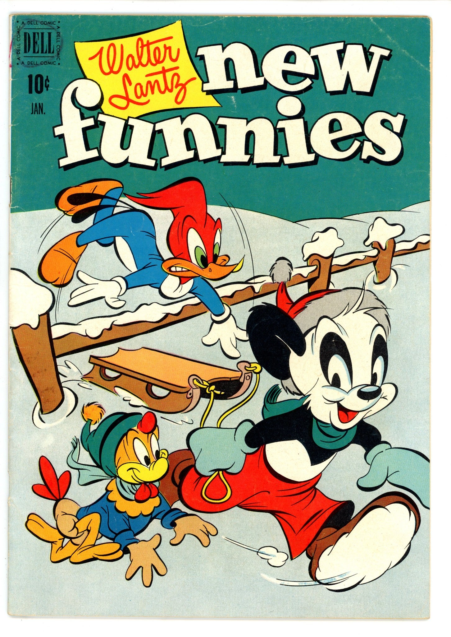 Walter Lantz New Funnies 179 VG+